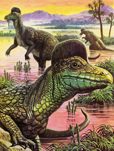 Corythosaurus od Roger Payne