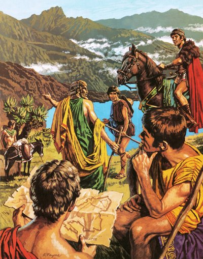 Diogenes, řecký badatel, cestuje po Africe od Roger Payne