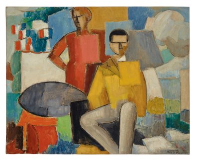 Čtrnáctého července od Roger de La Fresnaye