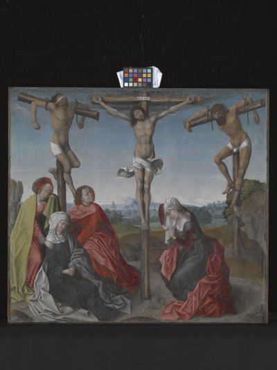 Ukřižování (olej na dřevě) od Rogier van der Weyden