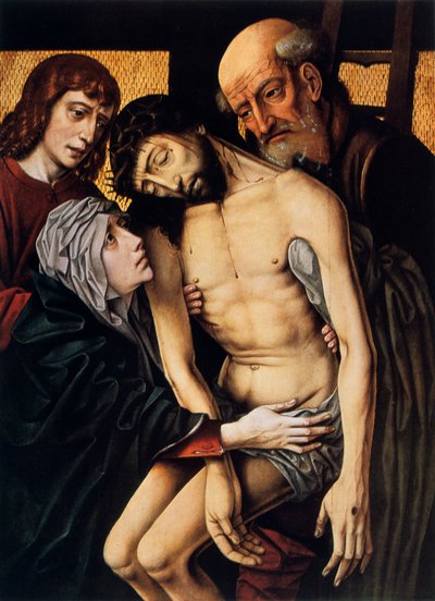 Sestup z kříže, c1430. od Rogier van der Weyden