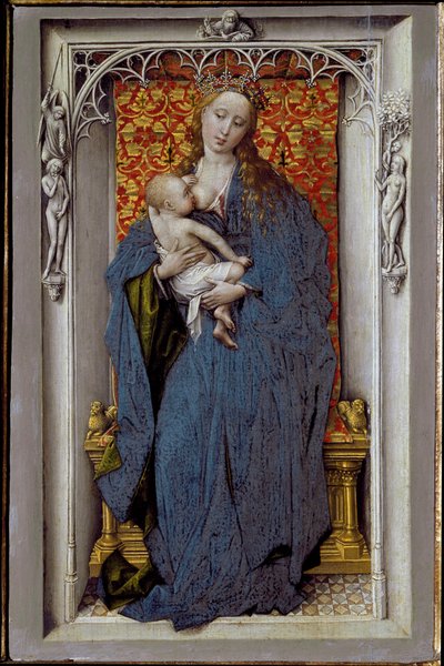 Panna a dítě (Malba od Rogier van der Weyden