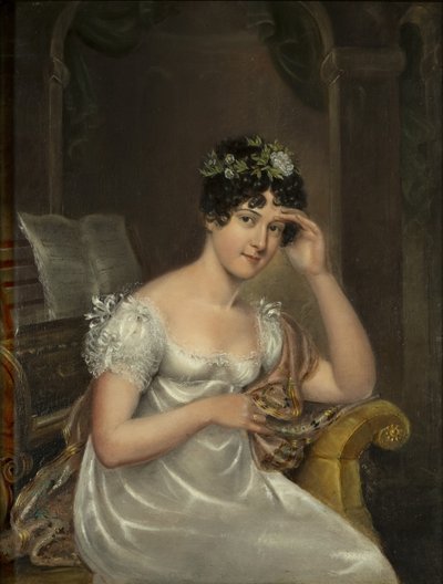 Autoportrét, cca 1814 (olej na plátně) od Rolinda Sharples