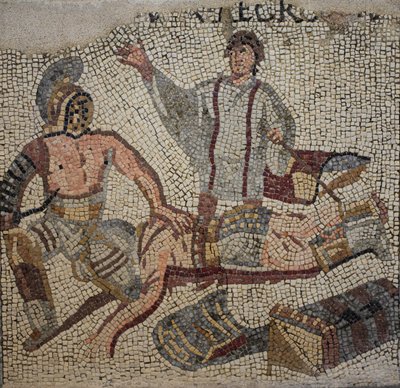Gladiátorský zápas s rozhodčím od Roman