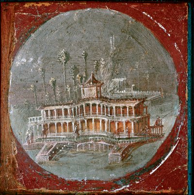 Vila v Stabiae (čerstvé) od Roman