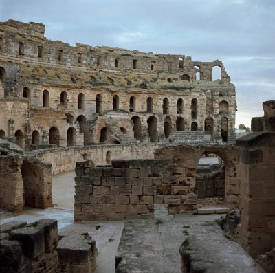 Amfiteátr el Djem, c. 238 našeho letopočtu od Roman