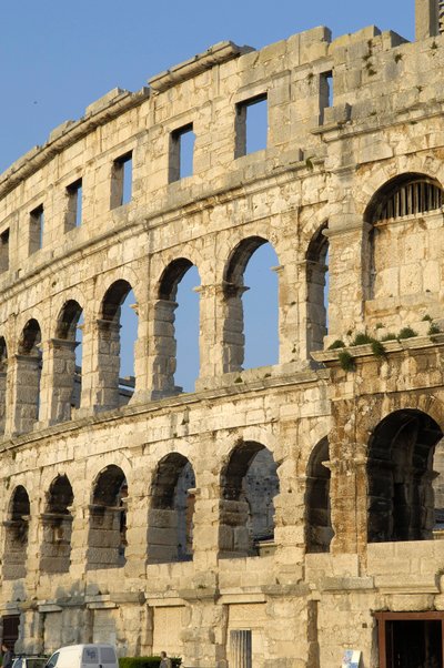 Amfiteátr Pula, Chorvatsko od Roman