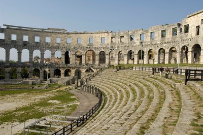 Amfiteátr Pula, Chorvatsko od Roman