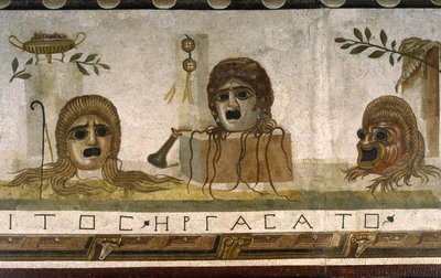 „Asarotos“ (podlaha nezametená) Fragmenty mozaiky podepsané Haraklitonem z Říma, 2. století našeho letopočtu, Řím od Roman