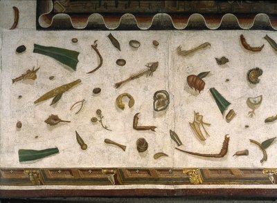 „Asarotos“ (podlaha nezametená) Fragmenty mozaiky podepsané Haraklitonem z Říma, 2. století našeho letopočtu, Řím od Roman