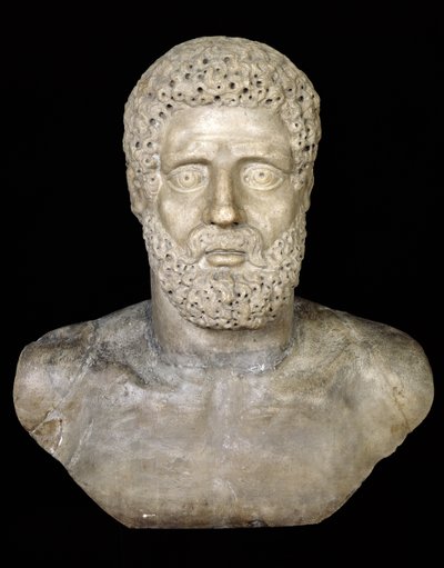 Herkulova busta (mramor) od Roman