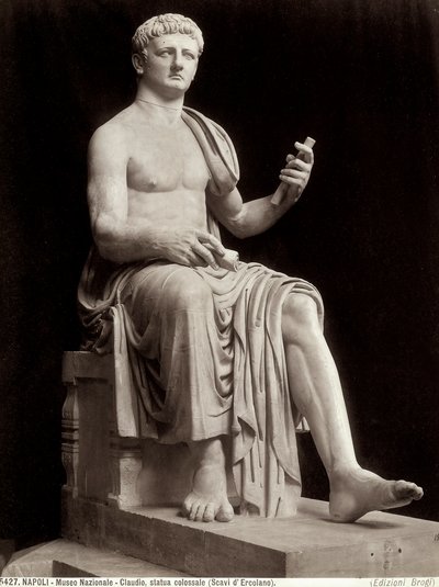 Císař Claudius (mramor) od Roman