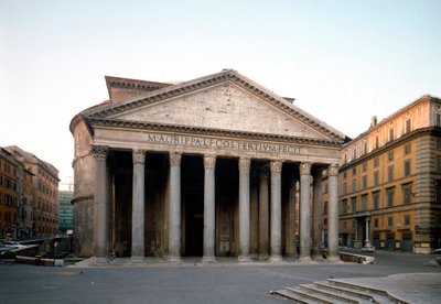 Vnější pohled na Pantheon (fotografie) od Roman