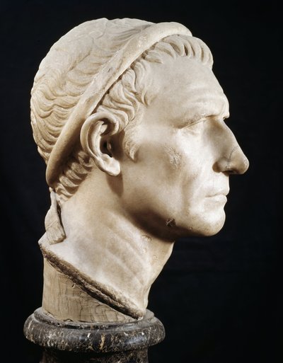 Hlava Antiocha III. Velikého (mramorová socha) od Roman