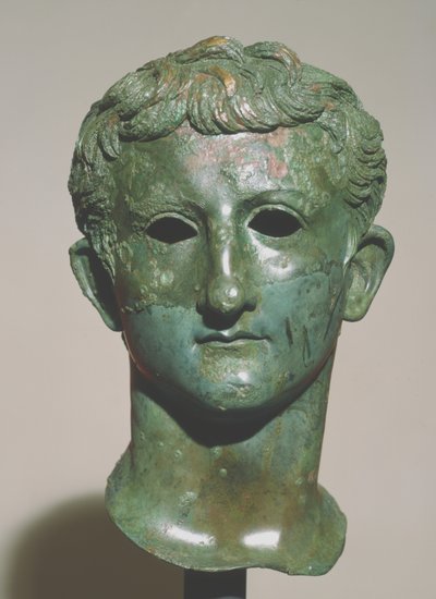Hlava Germanicus (bronz) od Roman