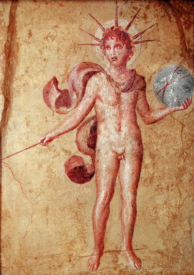 Helios (freska od Roman