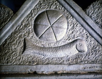 Ictus: ryba, křesťanský symbol. 2. století. od Roman