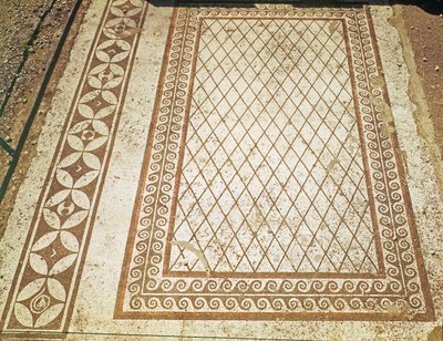 Mozaiková podlaha z Domu Messii (mozaika) od Roman