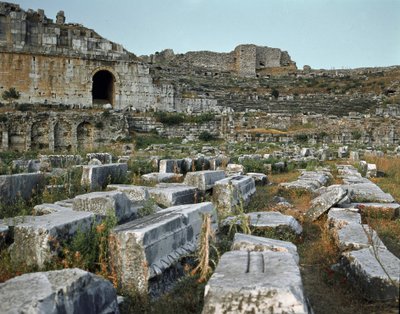 Římské umění, helénistické období: divadlo v Milétu. 2. století. krocan od Roman