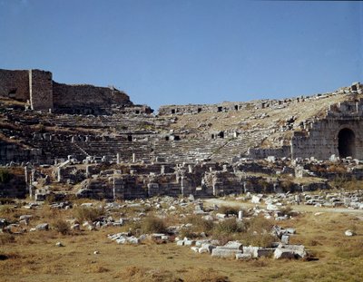 Římské umění, helénistické období: divadlo v Milétu. 2. století. krocan od Roman
