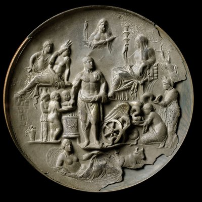 Stříbrná patera z Akvileje s alegorií plodnosti od Roman