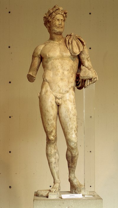 Socha císaře Hadriána (Adriena) - Archeologické muzeum Vaison-la-Romaine, 2. stol. od Roman