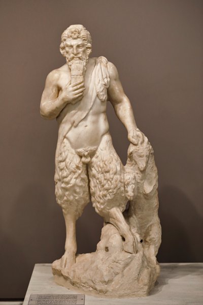 Socha boha Pana, 2. století od Roman