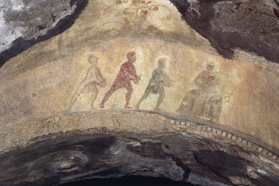 Klanění tří králů (freska) od Roman