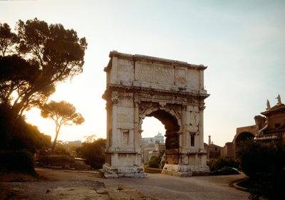 Titův oblouk, postavený v roce 81 (fotografie) od Roman