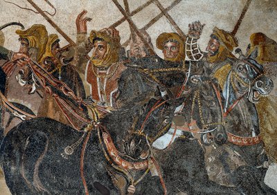 Bitvu u Issosu vyhrál Alexandr III. Veliký proti Dariovi od Roman