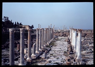 Pohled na archeologické naleziště, 2.-4. stol od Roman