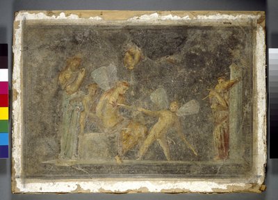 Nástěnná malba, Pompeje, Řím, 1. stol od Roman