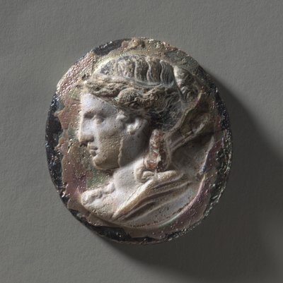 Cameo: Vedoucí Artemis, 100-200 od Roman Imperial Period