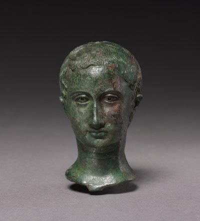 Portrét mladé dívky, c.25-30 od Roman Imperial Period