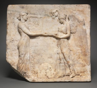 Apollónův reliéf s Niké, 27 př. n. l.-14 od Roman Imperial Period