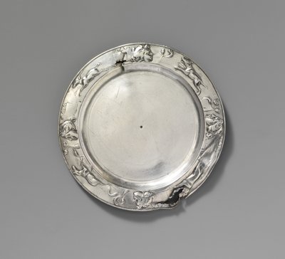 Stříbrný talíř od Roman Imperial Period