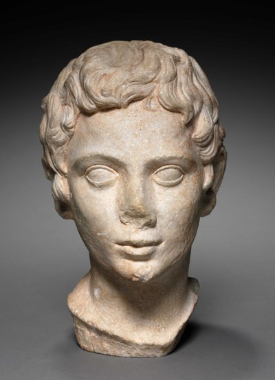 Hlava mládí, 100-1 př.nl od Roman Period Egyptian