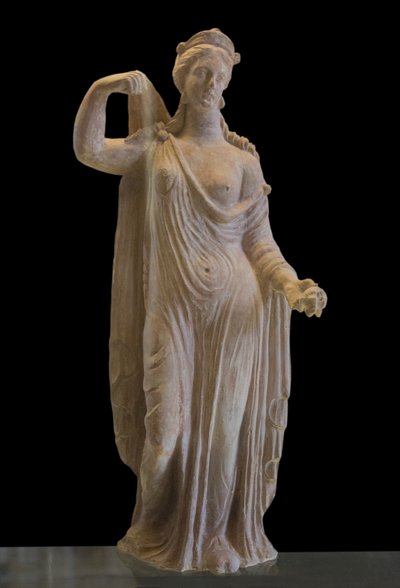 Umění Řecko Afrodita typu Genitrix (1. století n. l.) terakota od Roman Roman
