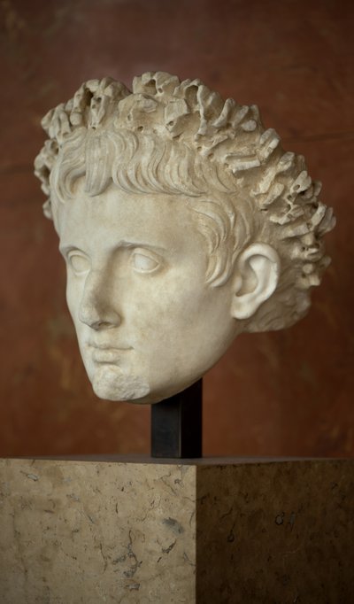 Art Řím Hlava císaře Augusta (63 př. n. l. - 14 n. l.) mramor od Roman Roman