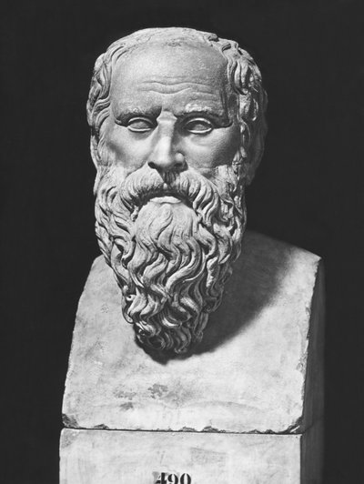Busta Diogenes (mramor) od Roman Roman