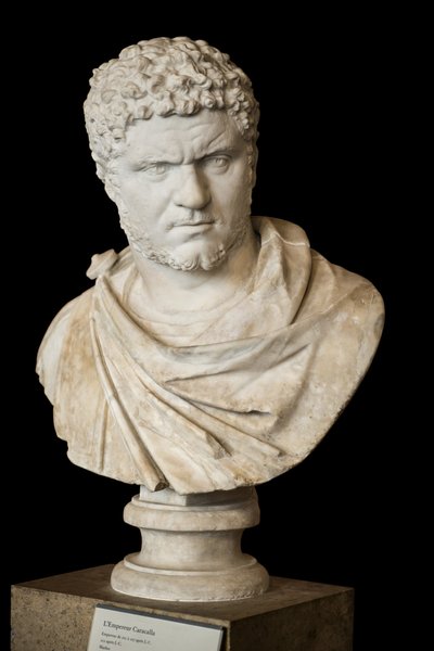 Caracalla (188 - 217 n. l.) mramor, římské umění od Roman Roman
