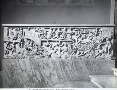 Raně křesťanský sarkofág (mramor) od Roman Roman
