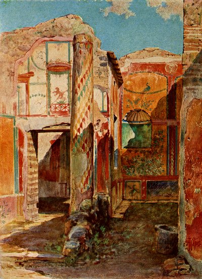 Pompejin talon sisustus od Roman Roman