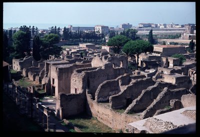 Panoramatický pohled na archeologické naleziště, 5. století před naším letopočtem-1. století našeho letopočtu od Roman Roman