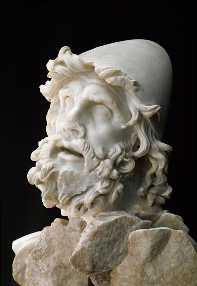 Polypheme blind: Head of Ulysses od Roman Roman