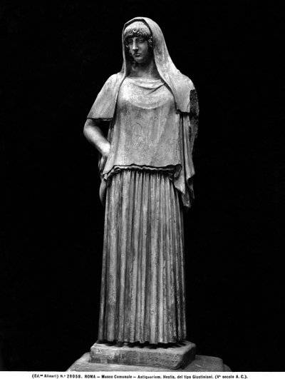 Socha Hestia (mramor) od Roman Roman