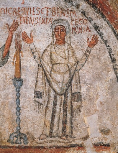 Zesnulý Cominia (freska) od Roman Roman