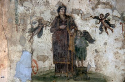 Venus Pompeiana, freska z Teberny čtyř bohů, Via dell