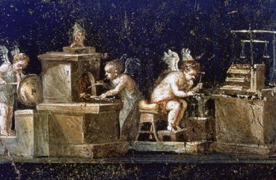 Nástěnná malba z domu Vettii od Roman Roman