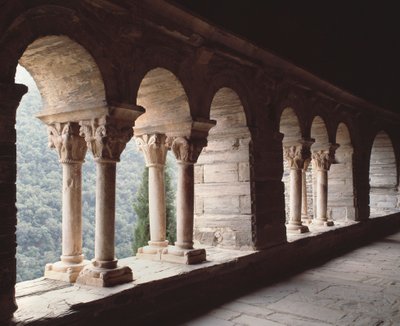 Pohled na převorství od Romanesque